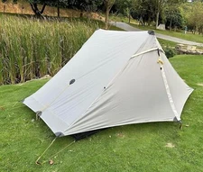 3F UL Gear Lanshan 2pro Ultralight 2 Person Wild Camping Tent 20D Lightweight US