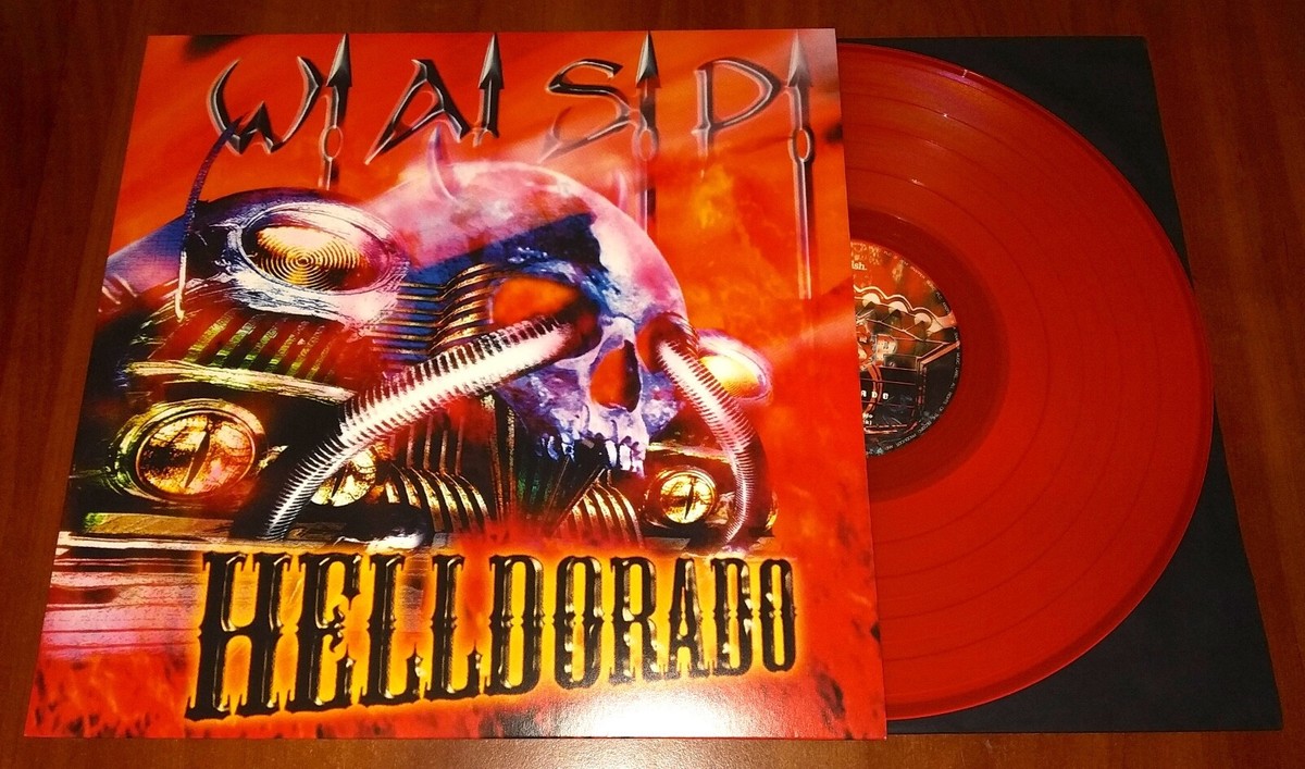 W.A.S.P. HELLDORADO LP *RARE* ORANGE VINYL EU PRESSING 2014