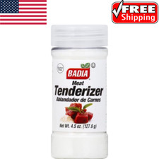 Tarro de 4,5 oz Badia Carne/Ablandador/Polvo/Sin Sazonar/Ablandador/de/Carnes/Kosher.
