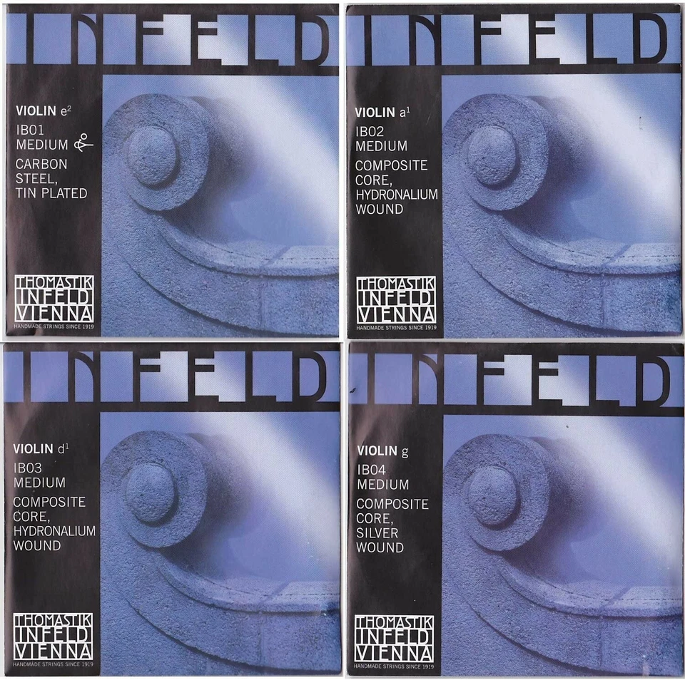 THOMASTIK IB100 INFELD BLU per violino corde  4/4 grande potenza e brillantezza - Immagine 2 di 4