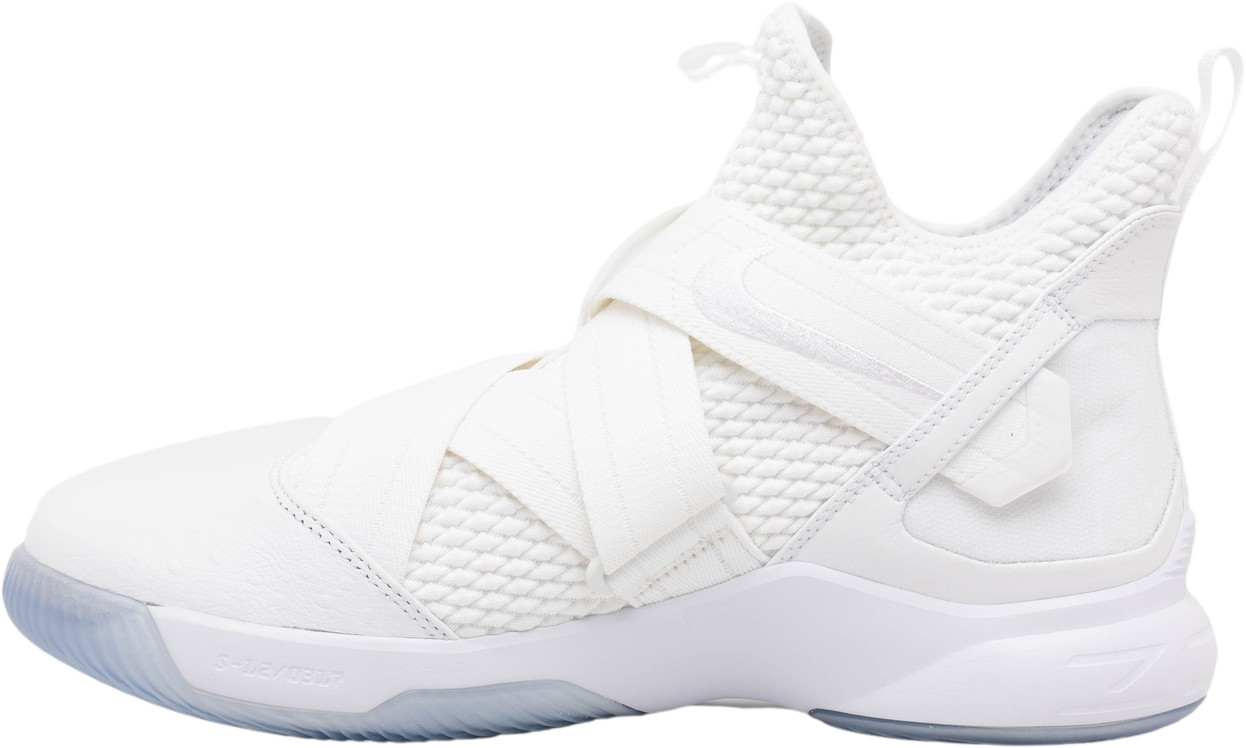 lebron soldier 12 triple white