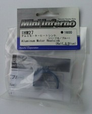 NEW Kyosho Mini Inferno RC Part IHW27 Blue Aluminum Motor Heatsink
