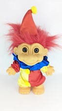 8" Russ Troll Doll Clown Vintage