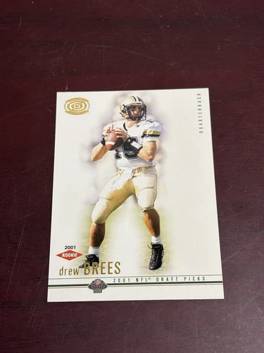2001 Pacific Dynagon - Drew Brees rookie!! New Orleans Saints HOF.