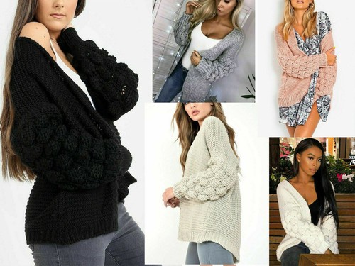 Women's Ladies Bubble Bobble Sleeve 