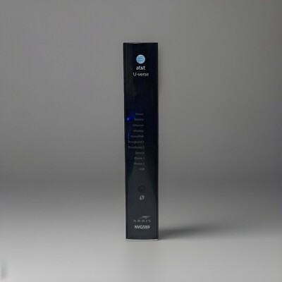 Att ARRIS NVG589 AT&T U-verse  Modem With Power Cable
