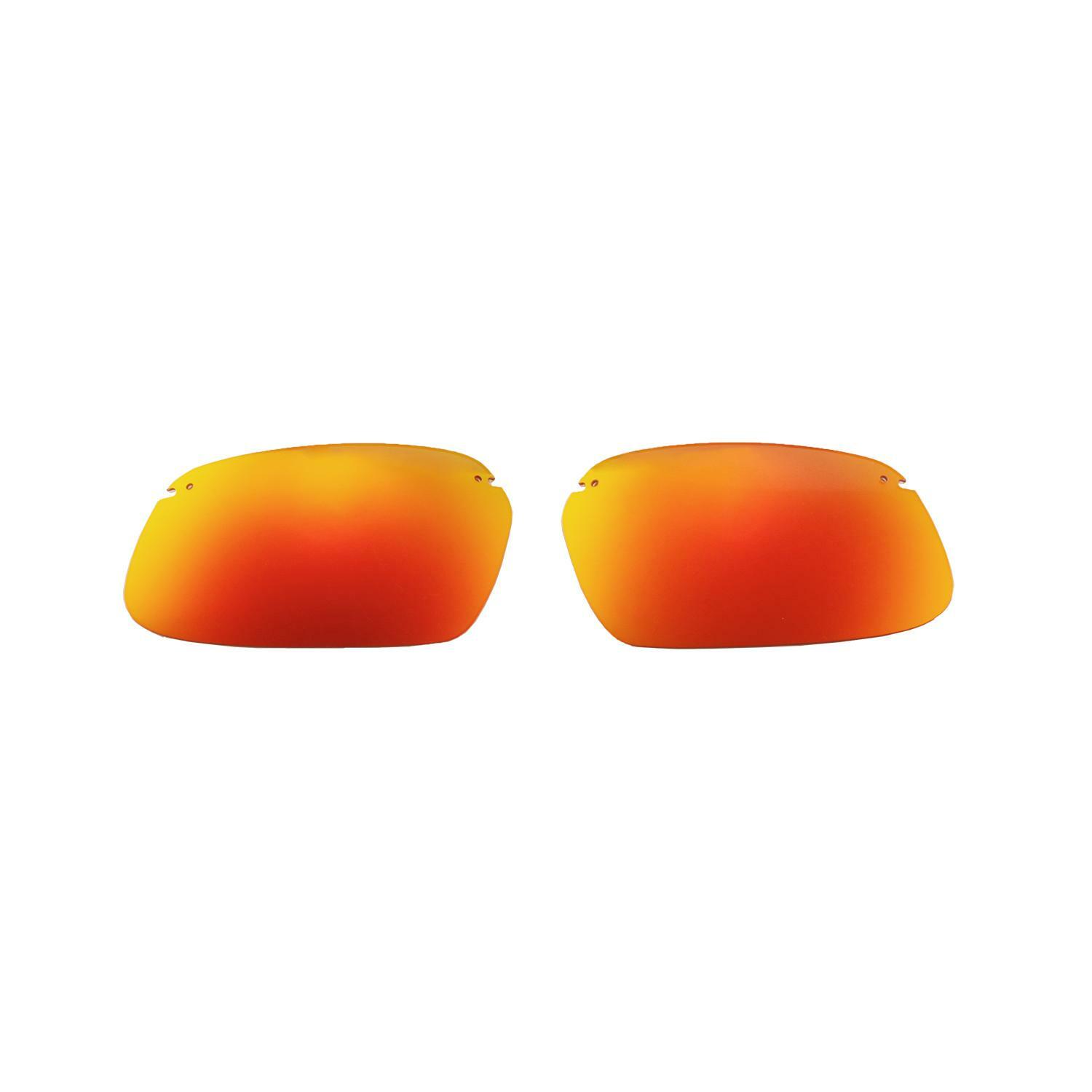 Walleva Polarized Fire Red Replacement Lenses For Maui Jim Kanaha