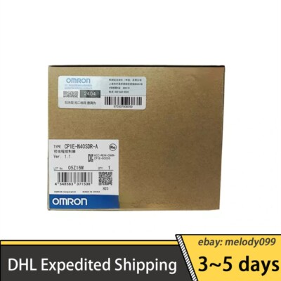 1PC New OMRON CP1E-N40SDR-A Programmable Logic Controller