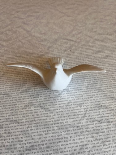 Bing & Grondahl Copenhagen Porcelain kleiner Spatz standfest auf Messingpodest - Bild 5 von 8