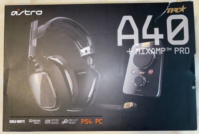 Astro Gaming 0 Tr Over Ear Headset Mixamp Pro Tr For Ps4 Black For Sale Online Ebay