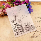 Folder Per Goffratura Scrapbooking "Happy Birthday" 12,5x18 Cm - Stampo In Plastica Per Biglietti E Decorazioni Fai Da Te