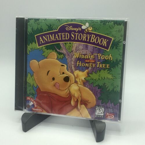 Disney Animated Storybook CD-ROM Winnie the Pooh Tigger Learn Reading Skills NEW