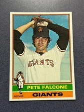 1976 Topps - #524 Pete Falcone (RC) NRMT or better @QG68