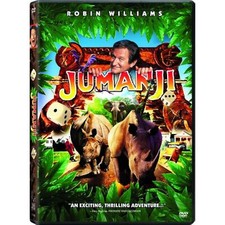 Jumanji 1995  DVD, 2017, Widescreen NEW