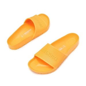 rubber birkenstock yellow