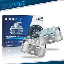 Front Brake Calipers w/ Brackets for 2012 2013 2015 2016 2017 Ford F-150 Lobo