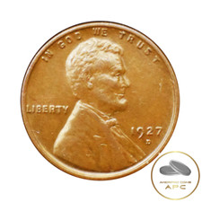 1927 D Lincoln Wheat Cent Brilliant Uncirculated BU Red Brown Strong Strike++