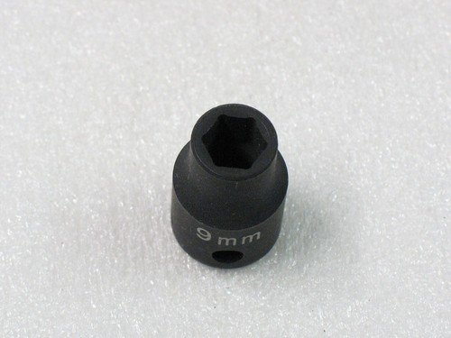 Cornwell Blue Power 9mm 3/8" Drive 6 Point Shallow Impact Socket CBP123M - Picture 3 of 4