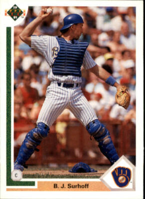 B2650- 1991 Upper Deck BB Card #s 254-503 +Rookies -You Pick- 15+ FREE US SHIP