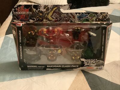 Bakugan Street Brawl Clash Pack 6-Pack Action Figure Set New  