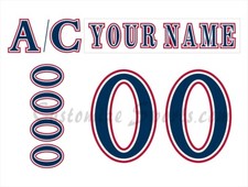 Grand Rapids Griffins Customized Number Kit For 2001-2007 Home White Uniform