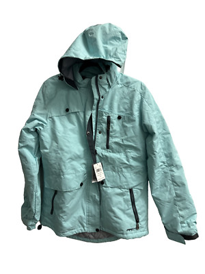 NEW Women's Medium ARCTIX 5K Insulated Skiing Snowboarding Coat Light Blue