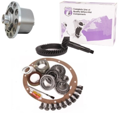 Jeep Wrangler YJ TJ XJ Dana 35 4.11 Ring and Pinion Truetrac Posi Yukon Gear Pkg