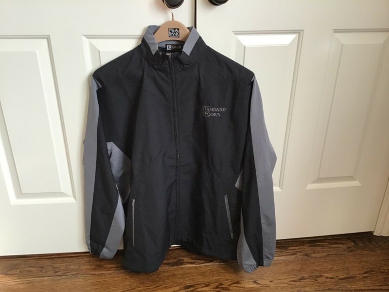 Gear For Sports Full Zip Jacket Windbreaker Men’s Large (L)  S&P Logo NWOT