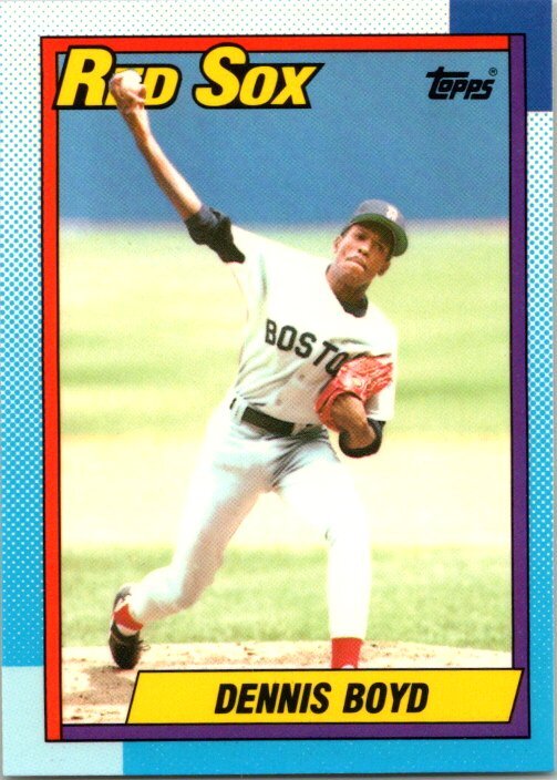 1990 Topps Tiffany Edition #544 Dennis Boyd - FREE SHIPPING!