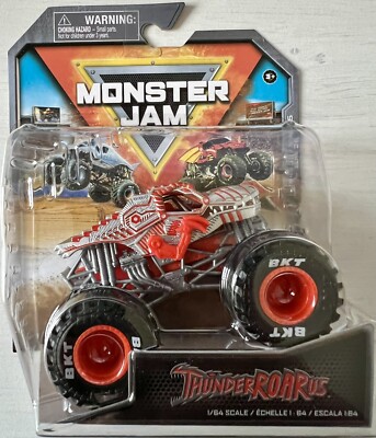 Monster Jam THUNDERROARUS Crazy Creatures 1:64 Trucks Serie 35 Neu Dinosaurier