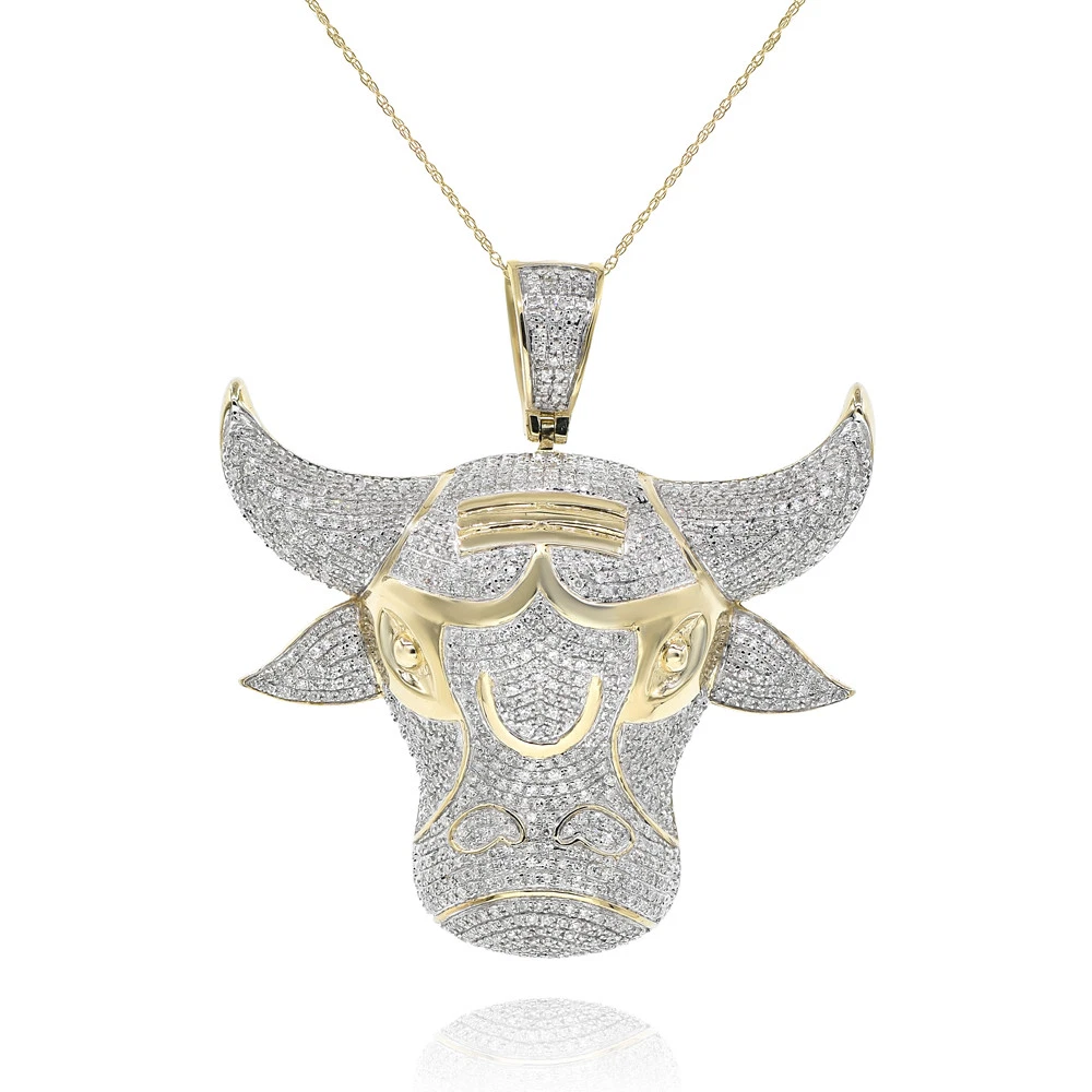 Diamond cow necklace deals
