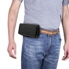 Étui Téléphone Clip Ceinture Support Nylon Pochette Universel pour iPhone Samsung 6,5"