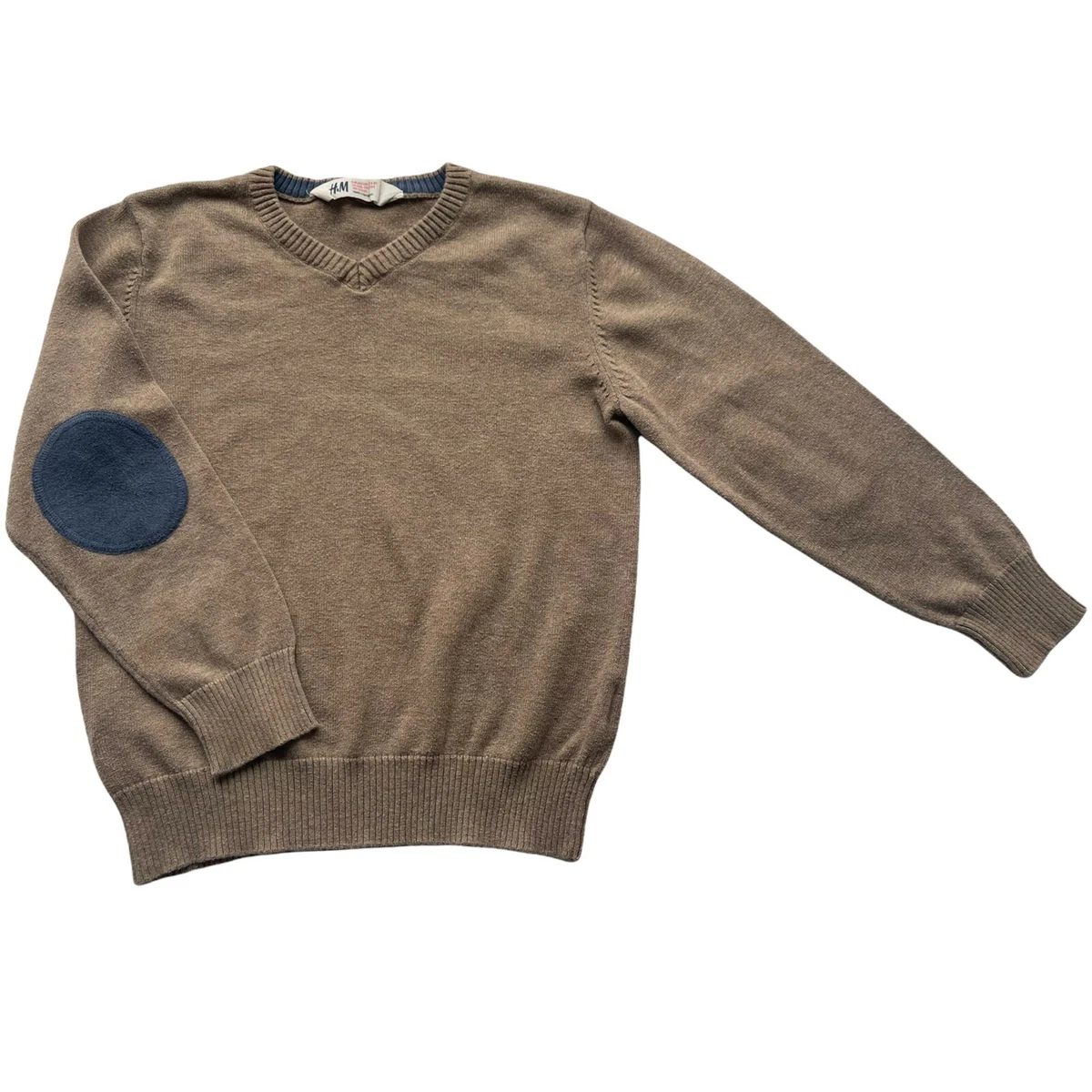 Elbow patch sweater best sale h&m