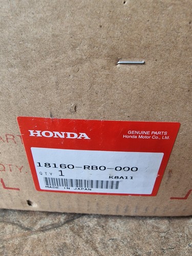 GENUINE NEW HONDA JAZZ 2009-2015 CATALYTIC CONVERTER 18160-RB0-000 - Picture 2 of 4