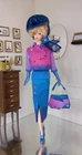 OOAK FASHION FOR SILKSTONE, VINTAGE BARBIE,  FASHION ROYALTY DOLL - by Xiaolan