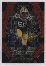 2022 Panini Select Premier Level Red Disco Prizm 30/49 Kingsley Enagbare n0c