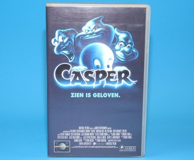 VHS CASPER SEEING IS BELIEVING 1995 ZIEN IS GELOVEN PAL DUTCH SUBS 1996 CINEM...