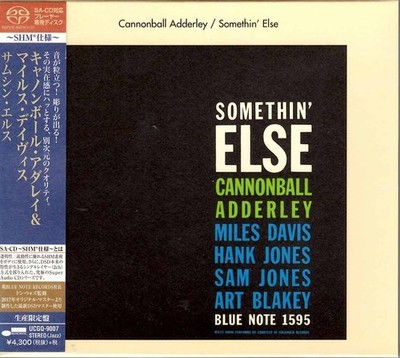 CANNONBALL ADDERLEY SOMETHIN' ELSE JAPAN SACD SHM UCGQ 9007 OBI