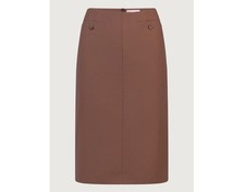 Rouje Pacome Skirt Tonca Brown 100% Cotton