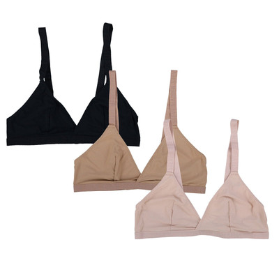 Steve Madden Women's Bra Triangle X-Back Lined Lounge Lightweight Bralette New
