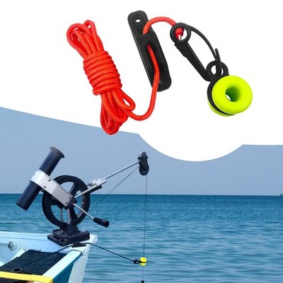 Downrigger-Gewichtsrückholer für Angler mit Schnappverschluss,