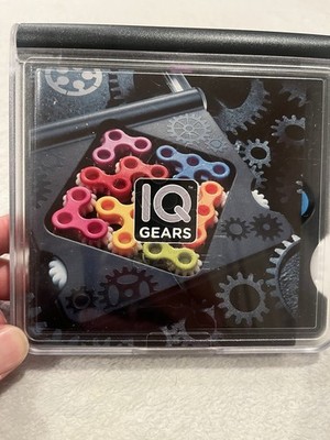 IQ Gears 1 Player Travel Friendly Logic Game By Smart Games 120 Challenge's 