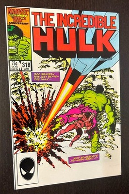 INCREDIBLE HULK #318 (Marvel Comics 1986) -- Copper Age Superheroes -- NM-