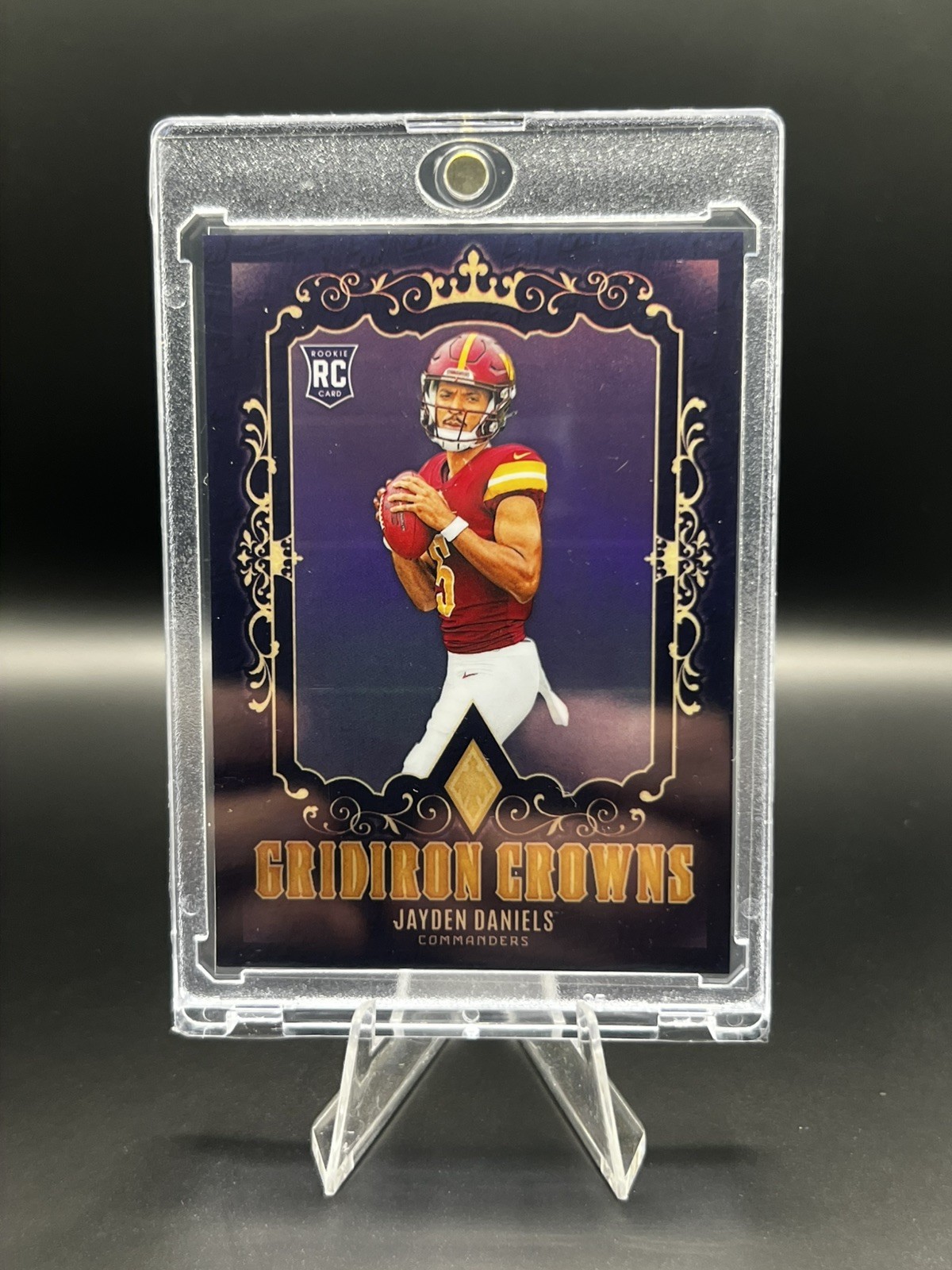 2024 Panini Phoenix - Gridiron Crowns Jayden Daniels #GC-JDS (RC)