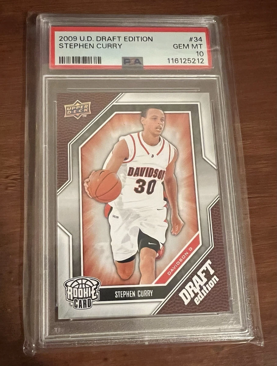 Stephen Curry Basketball Grade 10 Rookie Sports Trading Cards