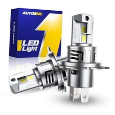 9003 H4 HB2 LED Bulb, 50000LM 900 Brightness, Compact Design 99 H4/HB2/9003