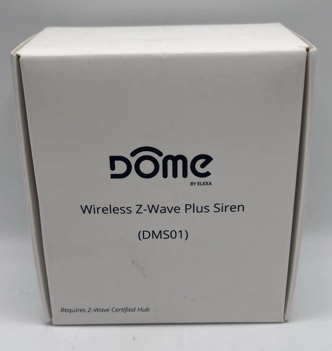Dome Wireless Z-Wave Plus Siren ( DMS01 ) Works With Ring. SEALED FREE SHIPPING
