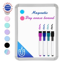 Whiteboard Erase 8.5 x 11 Inches Mini White Board Dry VUSIGN Small Kids Students