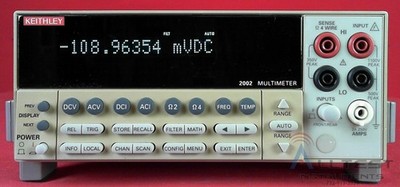 Keithley 2002 8 1/2-Digit DMM with 8K Memory and 8605 Test Leads