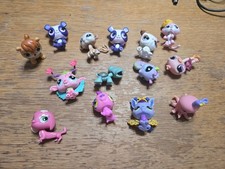 Littlest Pet Shop LPS lot Of 14